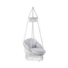 Vivere Macrame Chair Lowes Com In 2020 Hammock Chair Macrame Chairs Macrame Hammock