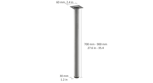 How to convert centimeters to inches. Pop Tischbeine Metall Rund 30 Mm Regalraum Com
