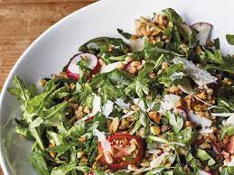 Charlie Bird S Farro Salad From Ina Garten S Cook Like A Pro Recipe Farro Recipes Quick Salad Recipes Farro Salad