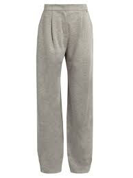 Japanese clothing brands are renowned for quality and craftsmanship and in the past few years have been making a mark in the fashion world. Wide Leg Jersey Trousers Weekend Max Mara Matchesfashion Com Uk Shopping Outfit Clothes Design Women Wear