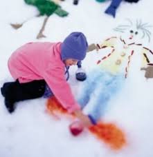 Paint A Masterpiece In The Snow Winter Activities For Kids Snow Activities Winter Crafts