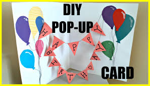 Whether you're celebrating your special day with a birthday party or want to honor a loved one with sweet birthday wishes, sending a physical card makes the day all the more memorable. How To Make A Pop Up Birthday Card Ejournalz
