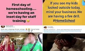 Just for fun and news. Parents On Twitter Tweet Hilarious Memes About Stress Of Having Children At Home Daily Mail Online