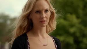 Where the frick is caroline forbes? The Pearl Necklace Caroline Forbes Candice King Vampire Diaries S00e00 Spotern