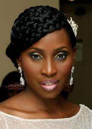 Nigerian Brides Pictures 28 Super Pretty Looks You Ll Love Wedding Feferity Womens Hairstyles Black Wedding Hairstyles Shoulder Hair