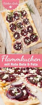 Flammkuchen Mit Feta Und Rote Bete Rezept Rezepte Kochen Und Backen Flammkuchen