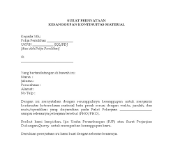 Untuk menerbitkan suatu surat berharga, anda memiliki dua cara. Surat Pernyataan Kesanggupan Lelang Kumpulan Contoh Surat