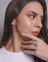 Dridha Antique Bold Rings in 925 Sterling Silver DM502