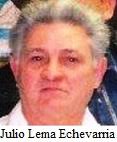 NOTA DE DOLOR. Fallece en Puerto Rico el expreso político cubano Julio Lema  Echevarría.