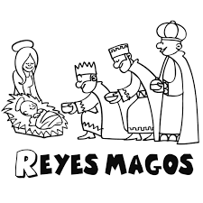 Dibujos Animados Para Colorear De Los Reyes Magos