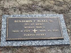 Benjamin Franklin “Frank” Blake (1924-2012)