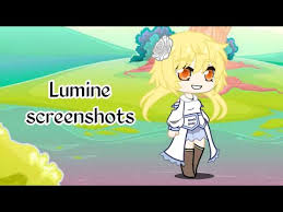 But the world shall burn no more, for you shall ascend. Lumine Genshin Impact Gacha Club Screenshots Youtube