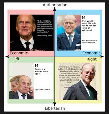 The duke of edinburgh quotes: Rip Prince Philip The Ultimate Authright Icon Politicalcompassmemes