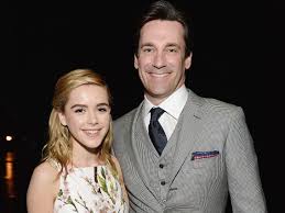 Kiernan shipka as sabrina  chilling adventures of sabrina (2018)  (i.redd.it). Kiernan Shipka Reunited With Her Tv Father Jon Hamm 4 Years After Mad Men Ended Insider