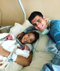 Earlier in the day, the gabon international had scored one of his side's goals in their. Uber Chelsea Fc On Twitter Huge Congratulations To Alvaro Morata And His Wife Alice After Giving Birth To Twins Earlier Today