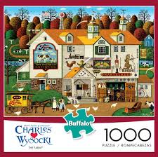 ✔ save money on your founded 42 jigsaw puzzles of painter charles wysocki. Buffalo Games Puzzles Charles Wysocki The Farm 1000 Piece Jigsaw Puzzle Buffalo Games