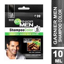 More and more, men are using hair dyes and other coloring products to help them achieve a more youthful look. Garnier Men Shampoo Hair Color Shade 1 0 Natural Black Biggbull