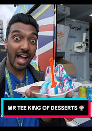 Enjoy Mr Tee's Gulab Jamun Ice Cream at Halal Food Festival