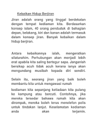 2 jamadil akhir 1428h bersamaan 20 april 2007. Kebaikan Hidup Berjiran