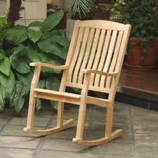 New Large Teak Wood Rocker Outdoor Furniture Rocking Chair Outdoor Rocking Chairs Rocking Chair Porch Porch Rocker