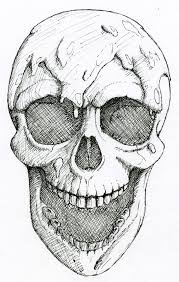 A great buy for any gothic/horror illustration fan. Pencil Easy Drawings Pencil Skull Drawing Novocom Top