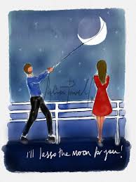 Get lasso the moon in your inbox! Ill Lasso The Moon For You Greeting Card Just Believe