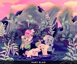 Inspiration Disney Concept Art Peter Pan Mermaids Mary Blair