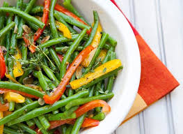 Gree Beans With Peppers Recipe Green Beans Stuffed Peppers Italian Food Forever