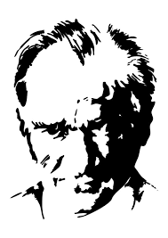 Tuba Adli Kullanicinin Ataturk Panosundaki Pin Resim Cikartma Siyah Sanat