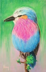 Soft Pastel Artwork By A 9 Year Old Student Art Plus Academy Art Classes In Studio And Online Easy to draw scenery for kids,i have used oil pastels for the trees.and pencil.