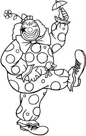 Clown Malvorlage Az Ausmalbilder