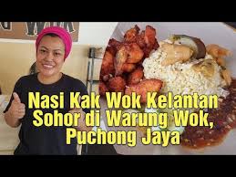 Lepas tu terjumpa pulak resepi ni kat wall fb tadi. Nasi Kak Wok Kelantan Tersohor Di Warung Wok Puchong Jaya Akok Channel Youtube