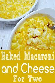 Baked Macaroni And Cheese For Two Is Gooey Rich Creamy Comfort Food I Love The Look And Texture Of This Cavatappi Pasta Recipes Cooking Macaroni And Cheese