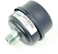 AIR COMPRESSOR 3/4'' METAL INTAKE SILENCER FILTER ASSEMBLY W ...