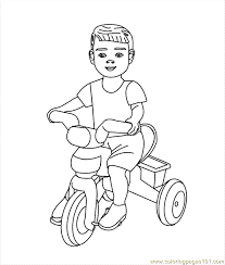 Free kids riding bikes download free clip art. Riding The Bike Coloring Page For Kids Free Bikes Printable Coloring Pages Online For Kids Coloringpages101 Com Coloring Pages For Kids