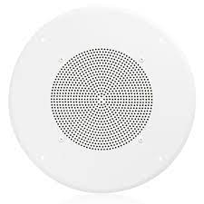 Small footprint, press fit grilles, tap selector switch located behind speaker magnet (.5, 1, 2, 4, 8w at 70v). Atlas Hd72w 8 In Ceiling Loudspeaker With 25v 70 7v 4w Transformer And 62 8 Baffle Priced Each Sold In Pairs