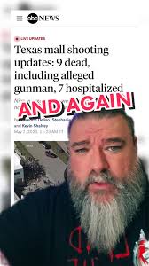 It's happened again: 9 dead 7 injured in Texas outlet shooting.