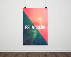 Poster Mockup Poster Mockup Hanging Posters Poster On