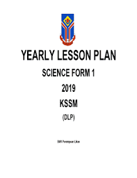 Koleksi rpt kssm tingkatan 2 rpt mengandungi secara ringkas isi pengajaran dan pembelajaran berdasarkan dokumen standard kurikulum dan pentaksiran yang dikeluarkan oleh bahagian pembangunan kurikulum kementerian pendidikan malaysia rpt dira. Science Form 1 Fill Online Printable Fillable Blank Pdffiller