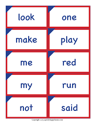 Type out what you want the card to say and press ctrl + enter to create a new card. Kindergarten Sight Word Flash Cards Free Printable A Pretty Happy Home