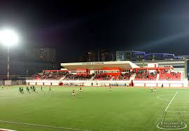 2021/22, primo turno di qualificazione, andata Lincoln Red Imps Fc Vs Europa Fc 14 01 2017 Spiele Erlebnis Stadion De Stadien Spiele Sg Dynamo