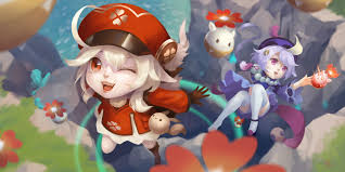 Enjoy our curated selection of 228 klee (genshin impact) wallpapers and background images. Artstation Klee Qiqi From Genshin Impact Zhang Zhang