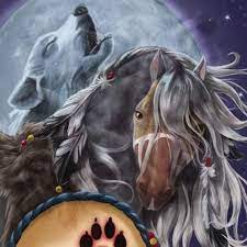 Horse Of A Different Color Wall Art Tatuajes De Caballos Caballos Indios Espiritu Animal