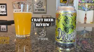 Witch's Hat Brewing Defloured NEIPA Craft Beer Review - YouTube