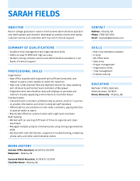 A career objective on a resume is a top paragraph outlining relevant skills you've mastered so far and explaining what career you're seeking at a given company. Best Resume Objectives Examples For All Jobs Livecareer