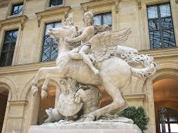 Louvre Museum Marly Horse Louvre Museum Statue Classic Sculpture