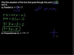 How To Calculate Parallel And Perpendicular Lines Parallel And Perpendicular Lines Precalculus Perpendicular