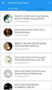 Doa untuk suami agar mendapatkan rezeki yang halal. Doa Istri Untuk Suami Fur Android Apk Herunterladen