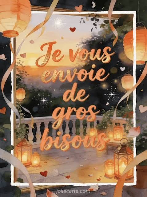 gros bisous &agrave; vous toutes - Image gratuite 😘 - JolieCarte