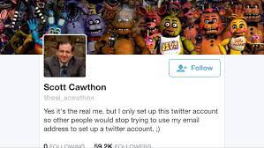 Look what happened to scott cawthon. Scott Cawthon Face Revealed On Twitter Youtube